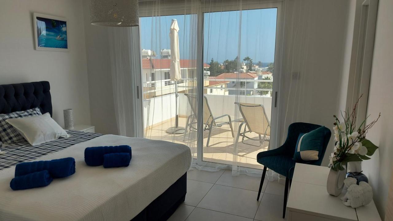 Nissi 3 Amazing Sea View Apartment Agia Napa Exterior foto