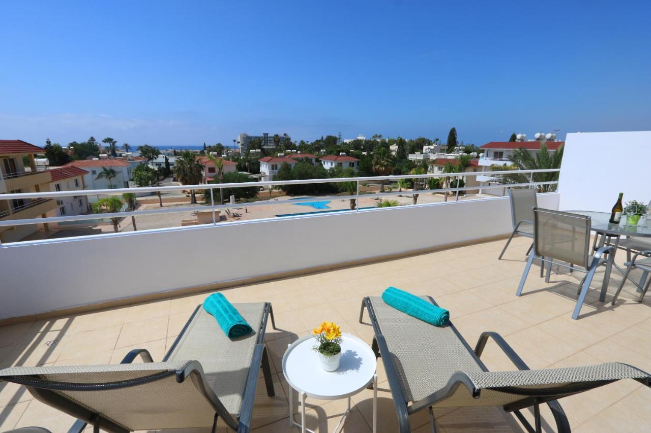 Nissi 3 Amazing Sea View Apartment Agia Napa Exterior foto